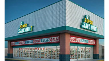 Owner, Super Save Mart storefront
